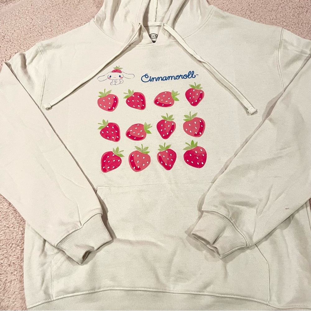 Cinnamoroll Strawberry Hoodie